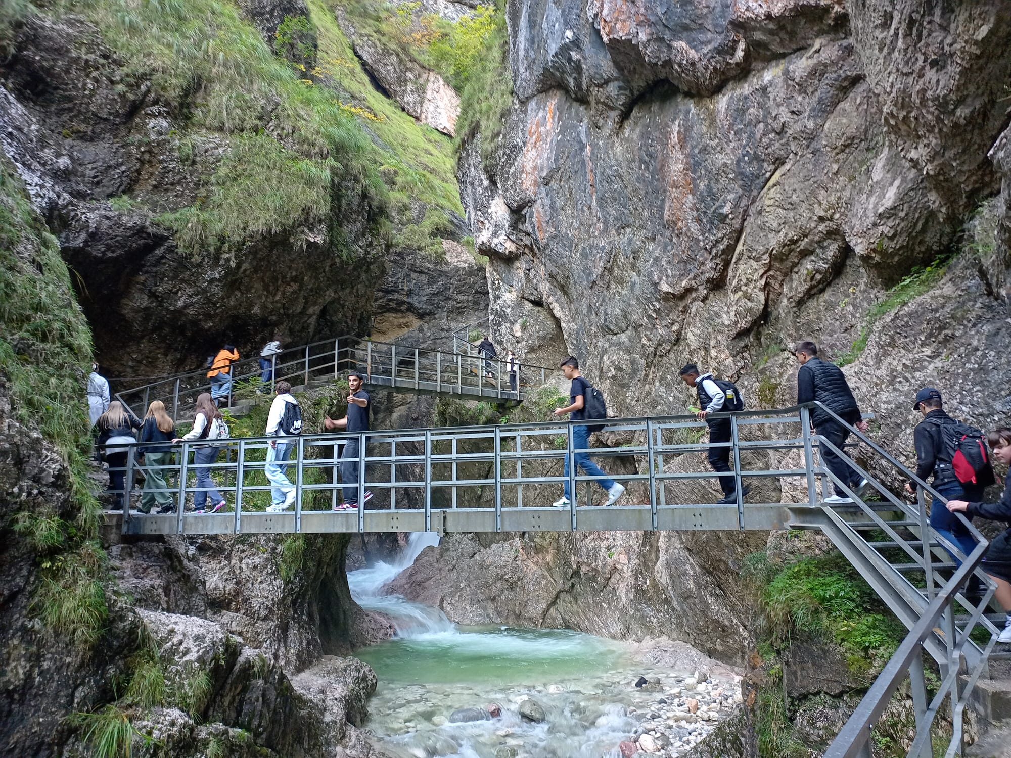 3a und 4a in der Almbachklamm