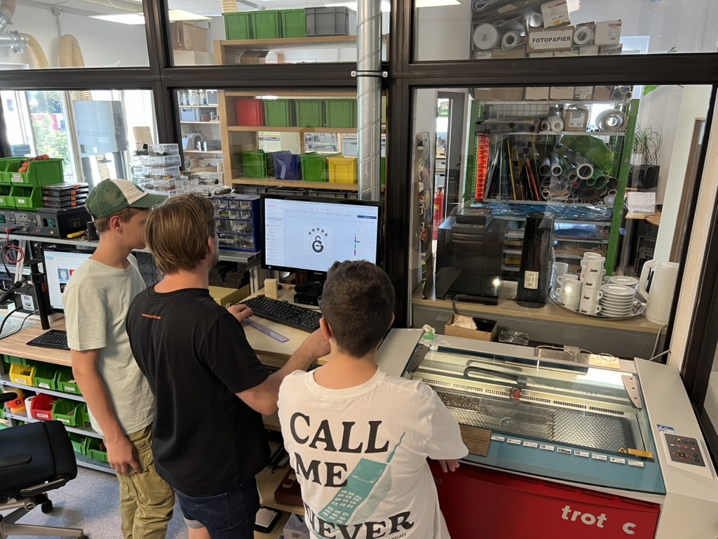 Technik erleben im Zuge der Projekttage