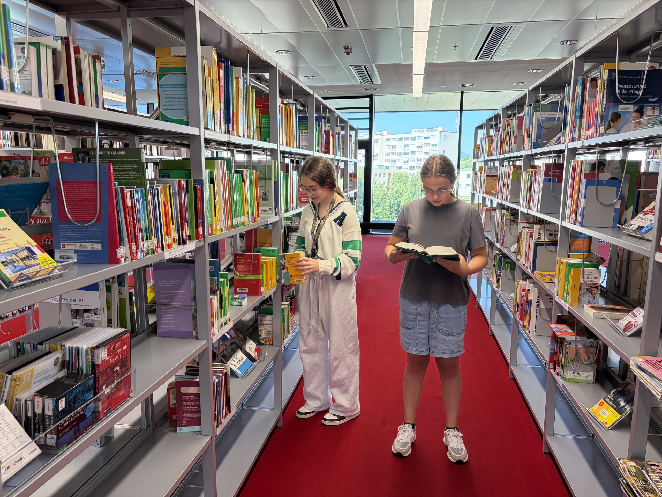 Besuch der Stadtbibliothek